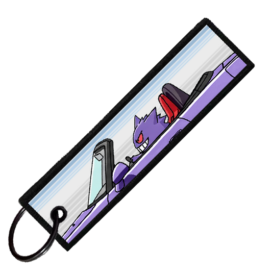 "GENGAR CRUISER" CUSTOM KEY TAG