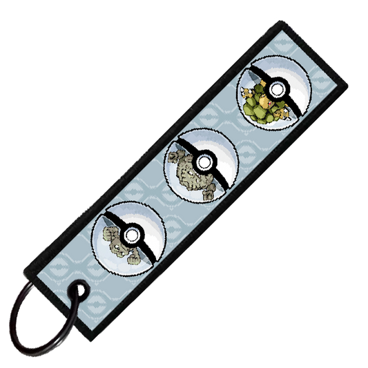 "GEODUDE POKEBALL EVO" CUSTOM KEY TAG
