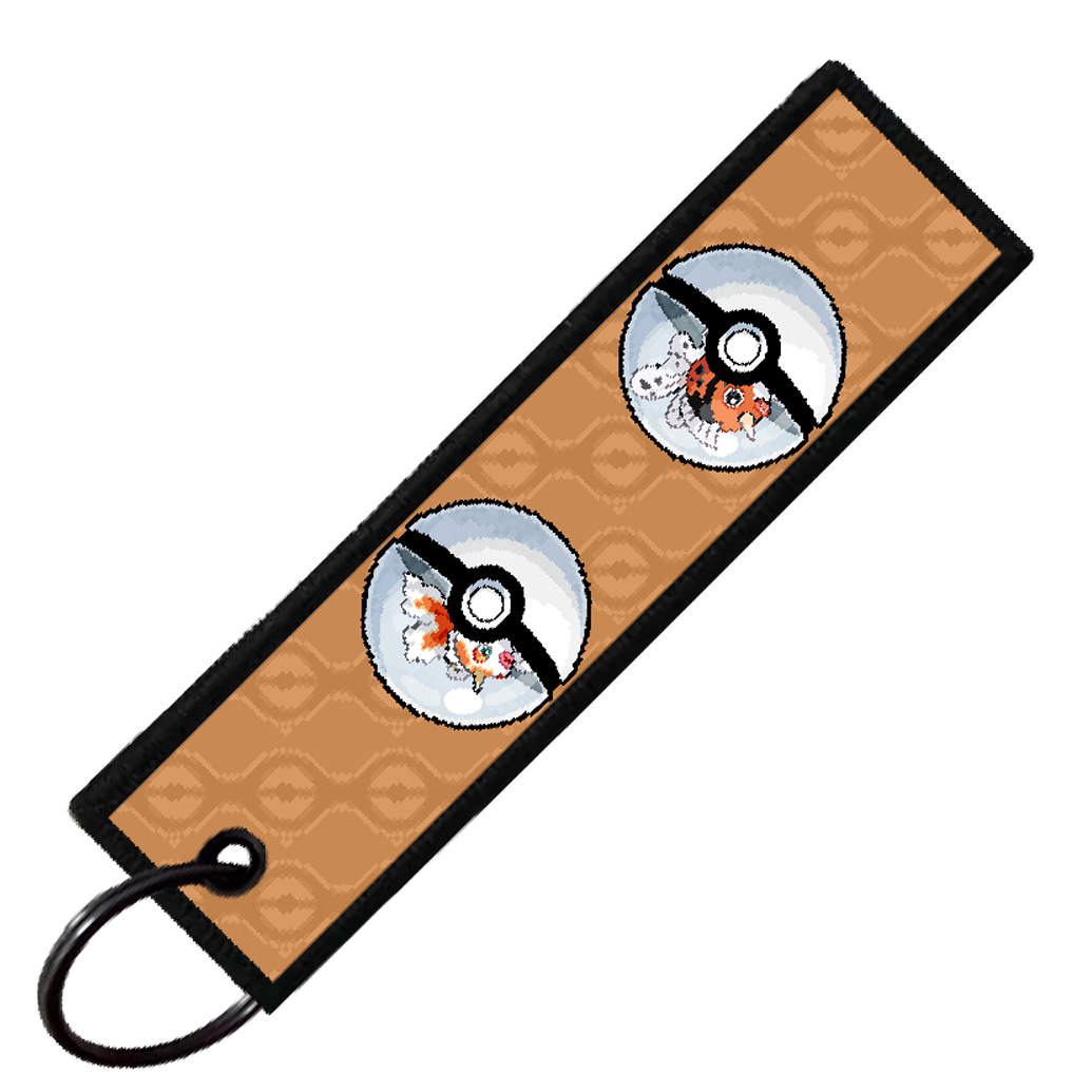 "GOLDEEN POKEBALL EVO" CUSTOM KEY TAG