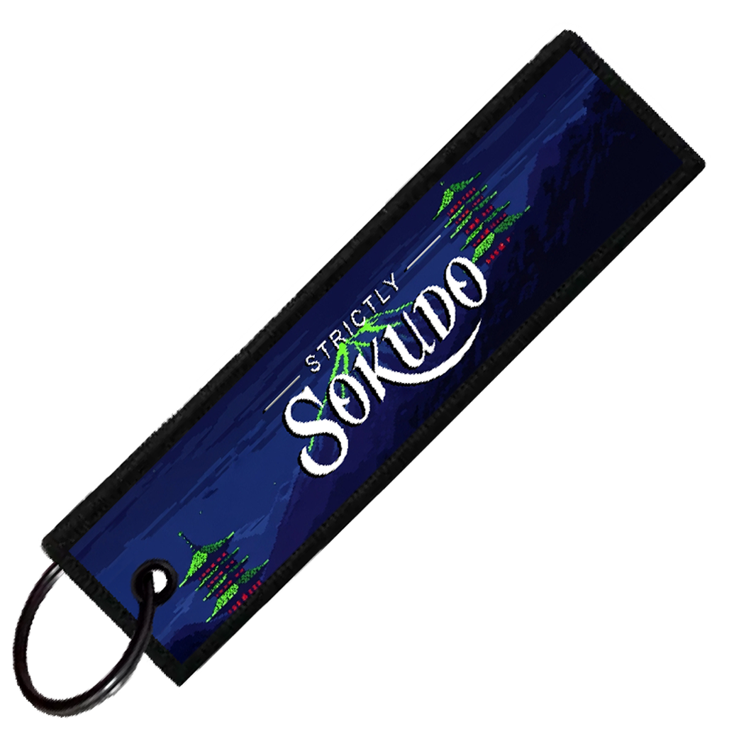"GR86 PIXEL SIDE PROFILES" CUSTOM KEY TAG