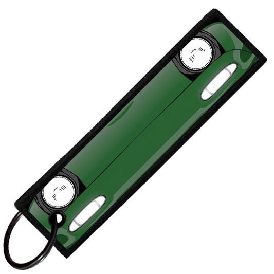 "GREEN MIATA PORTRAIT" CUSTOM KEY TAG