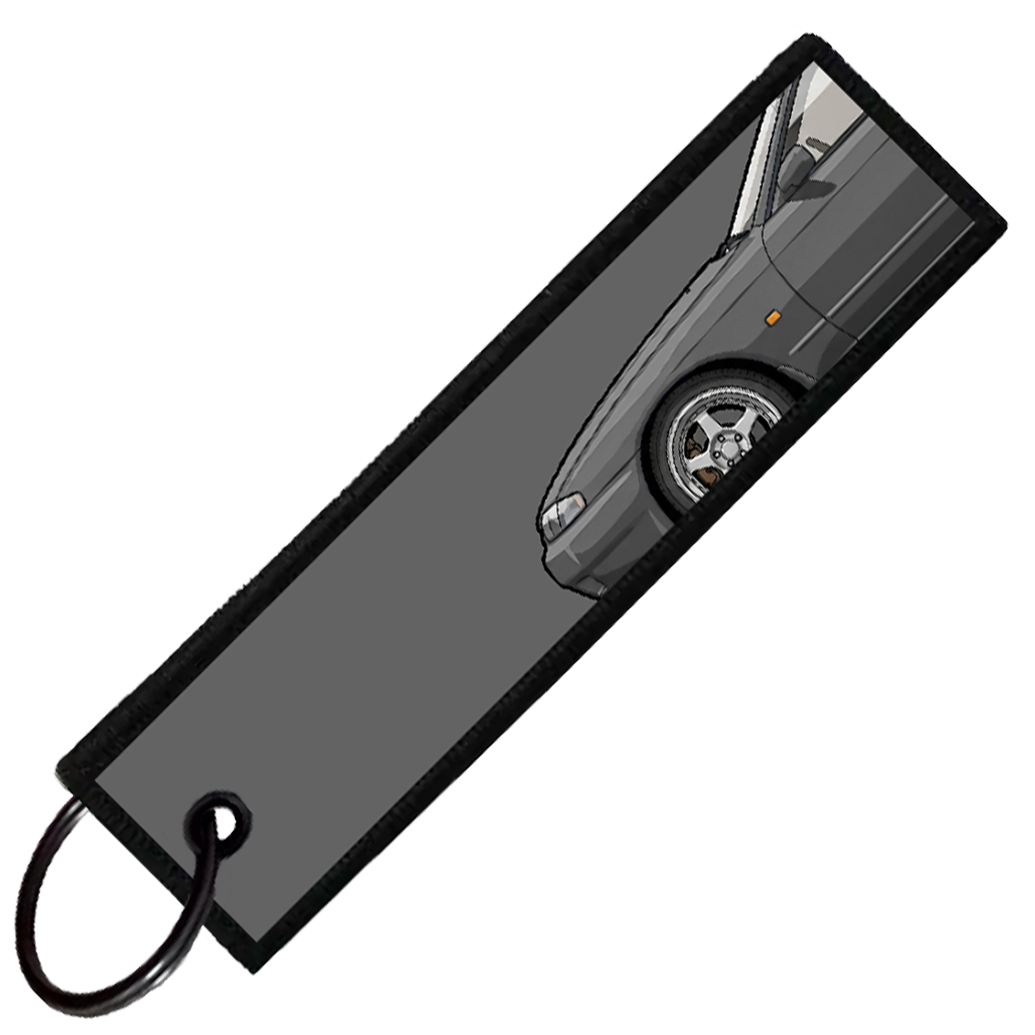 "DARK GREY R32 SIDE PROFILE" CUSTOM KEY TAG