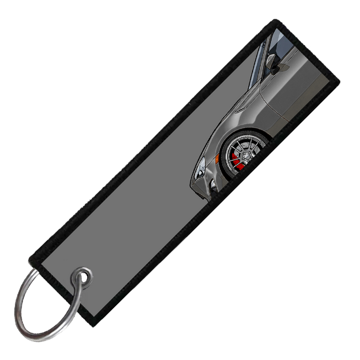 "DARK GREY BRZ/86/FRS SIDE PROFILE" CUSTOM KEY TAG
