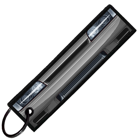 "GREY R32 GTR PORTRAIT" CUSTOM KEY TAG