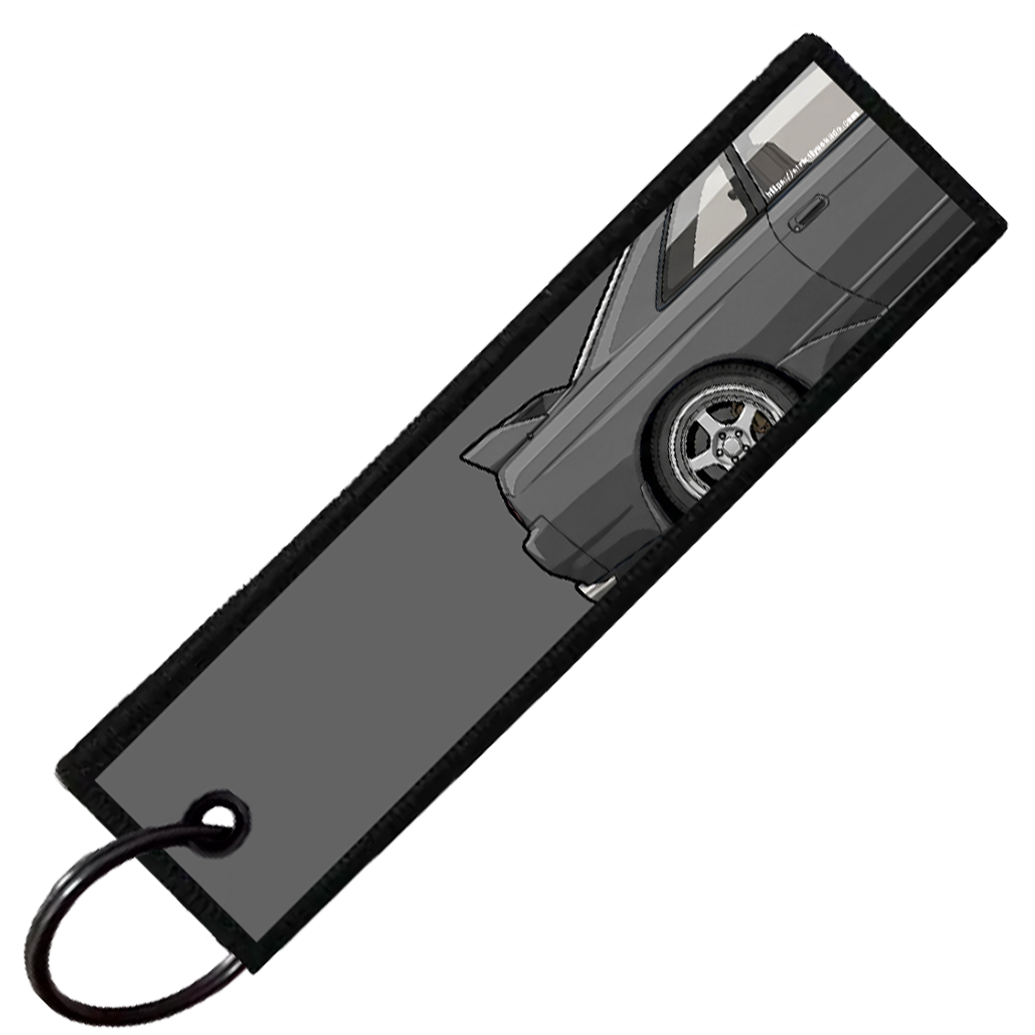 "DARK GREY R32 SIDE PROFILE" CUSTOM KEY TAG