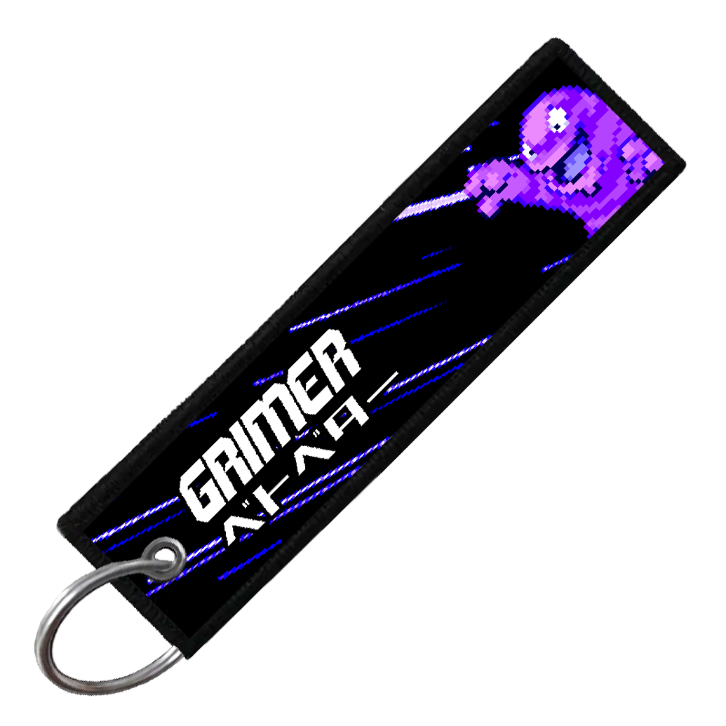 "JAPANESE GRIMER" CUSTOM KEY TAG