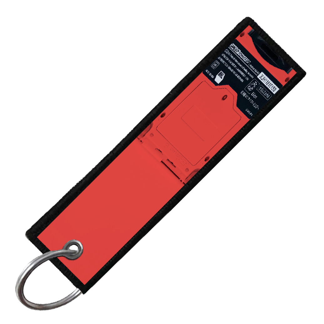 "GROWLITHE GAMEBOY" CUSTOM KEY TAG
