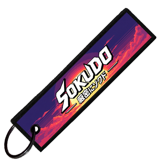 "GTR SLAMMED SUNSET" CUSTOM KEY TAG