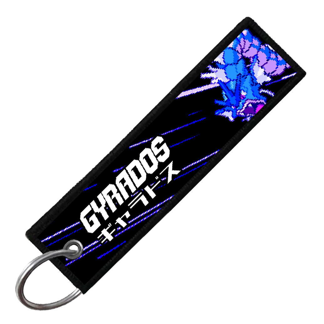 "JAPANESE GYARADOS" CUSTOM KEY TAG