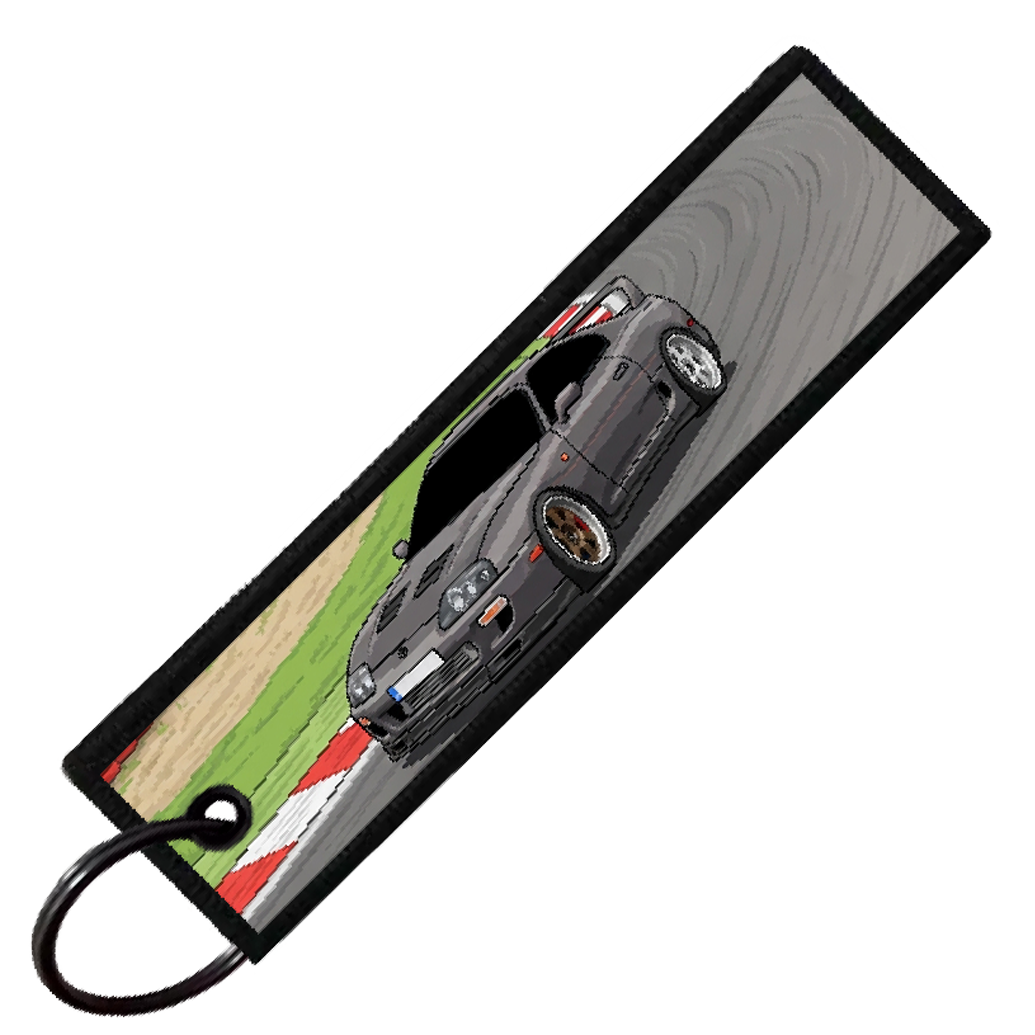 "HUNGARORING 8-BIT TRACK" CUSTOM KEY TAG