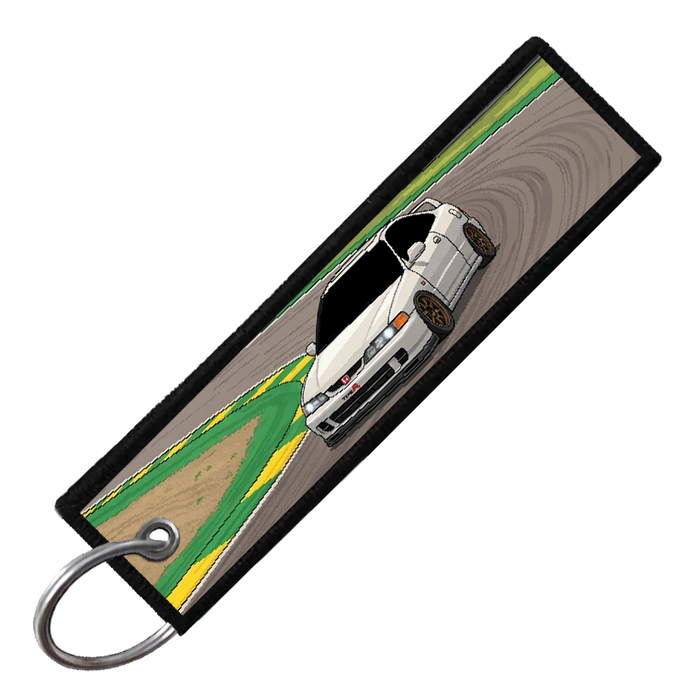 "INTERLAGOS CIRCUIT 8-BIT TRACK" CUSTOM KEY TAG