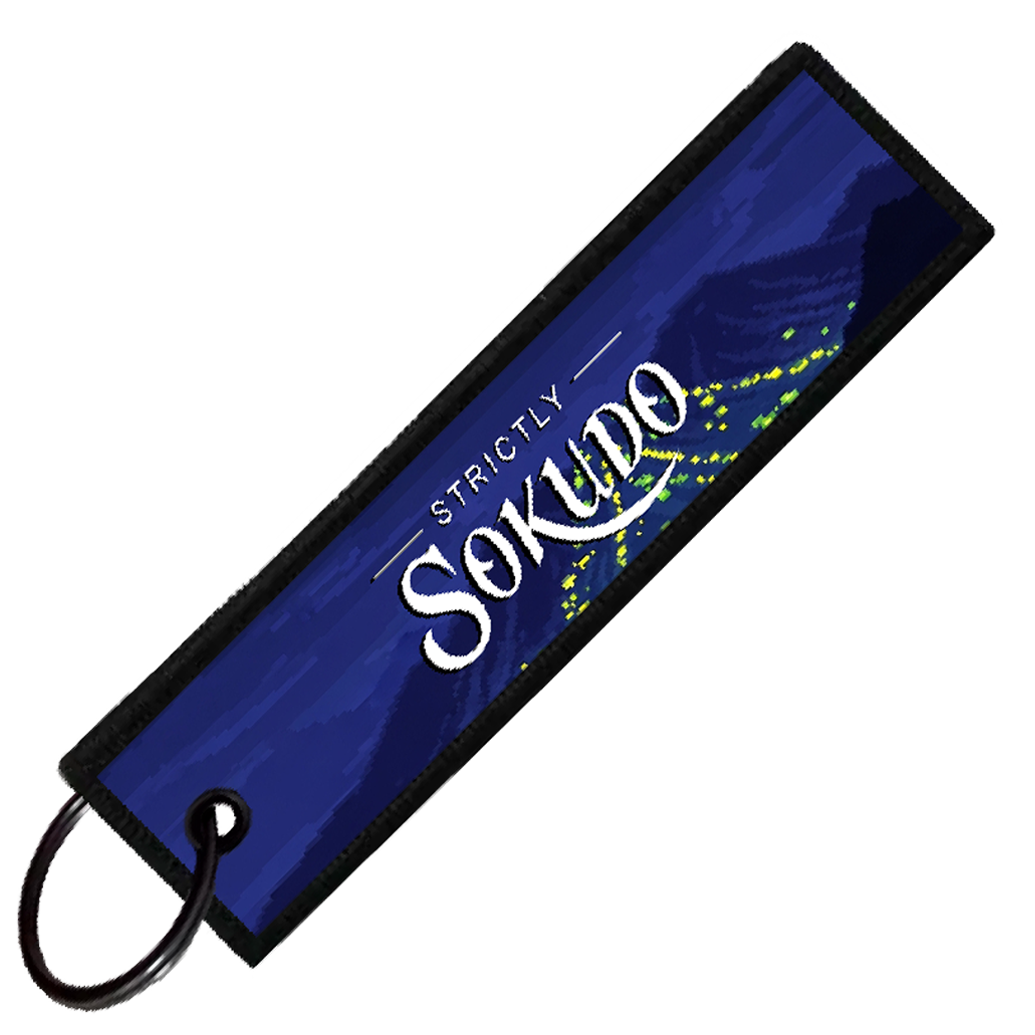 "KEI TRUCK PIXEL SIDE PROFILES" CUSTOM KEY TAG