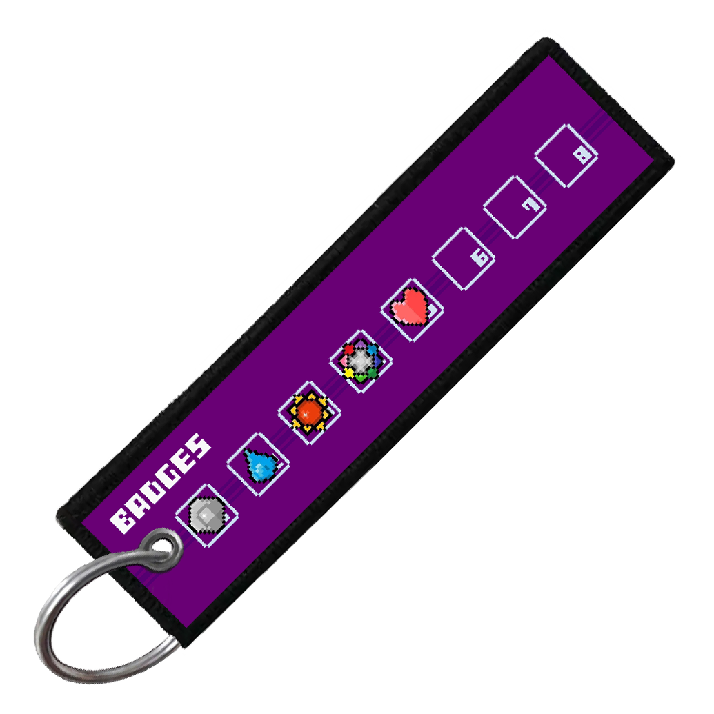 "GYM LEADER KOGA" CUSTOM KEY TAG