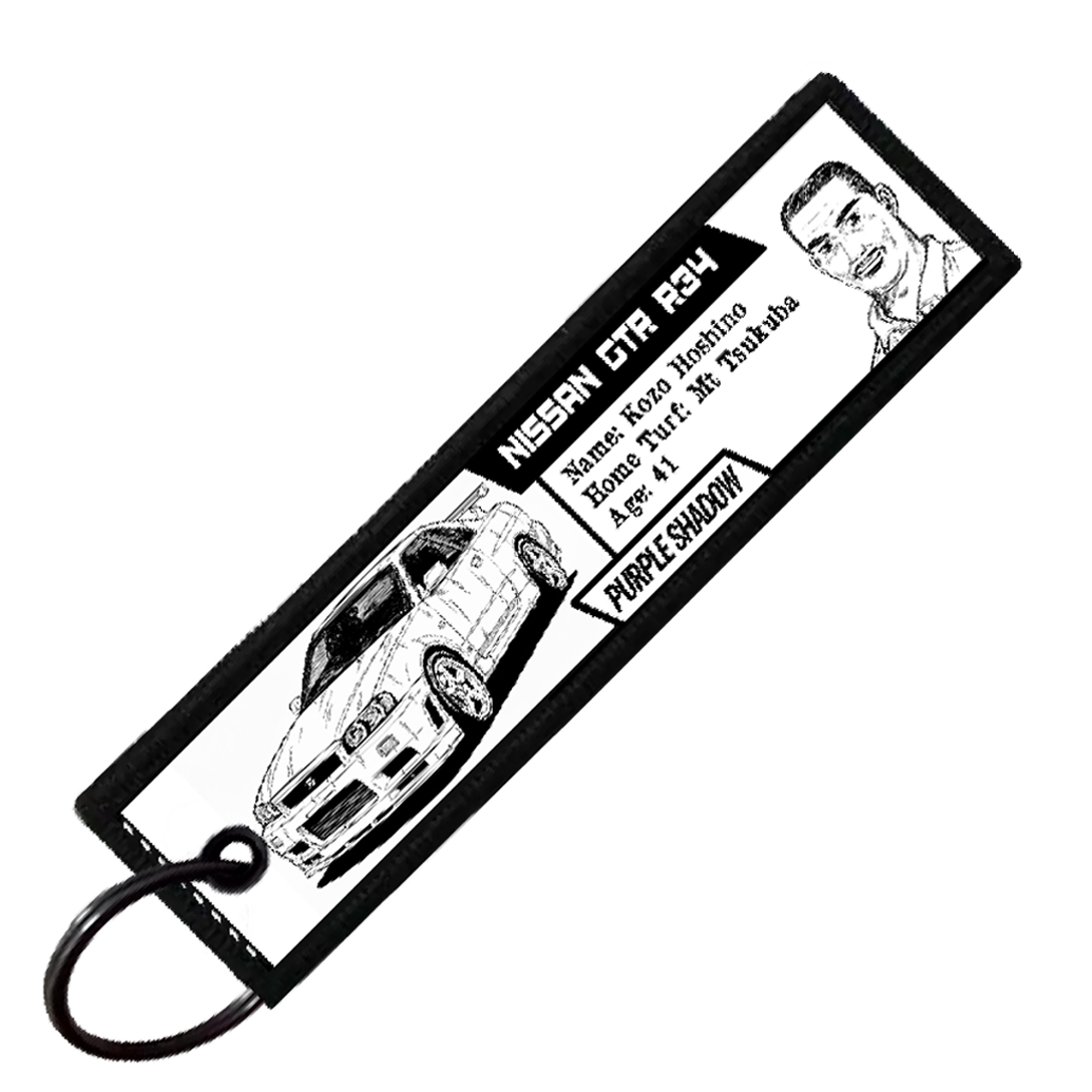 "KOZO DRIVER STATS" CUSTOM KEY TAG