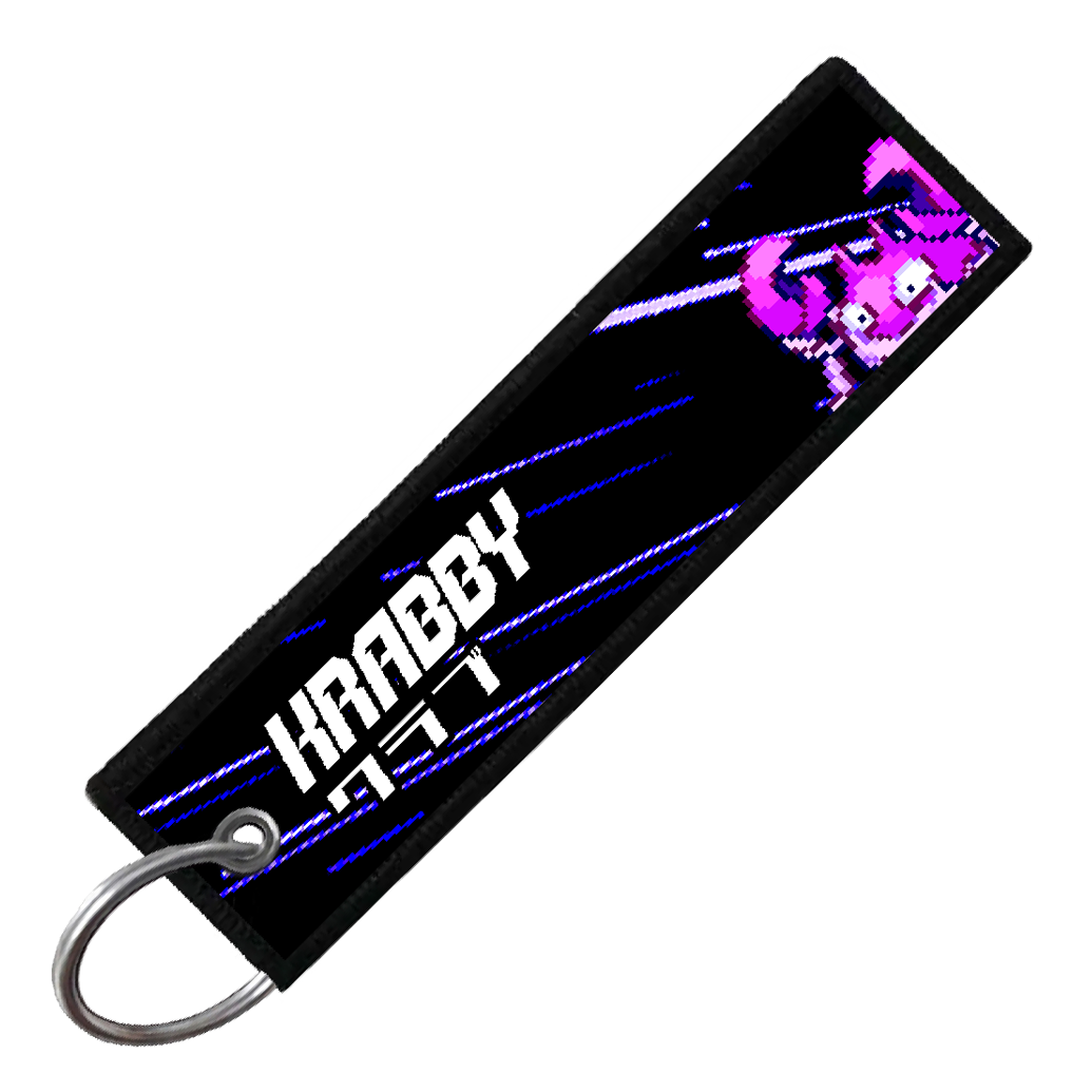 "JAPANESE KRABBY" CUSTOM KEY TAG