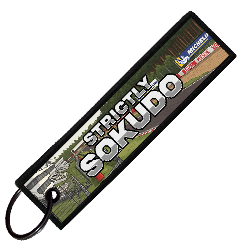 "LE MANS 8-BIT TRACK" CUSTOM KEY TAG