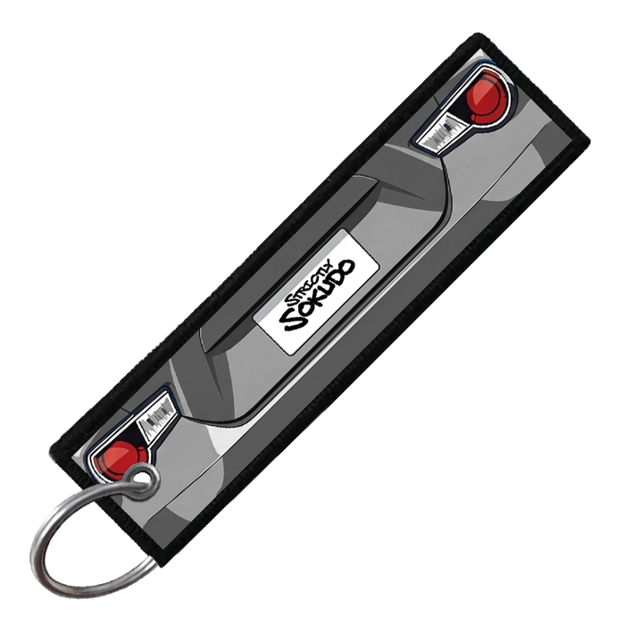 "GREY BRZ/86/FRS PORTRAIT" CUSTOM KEY TAG