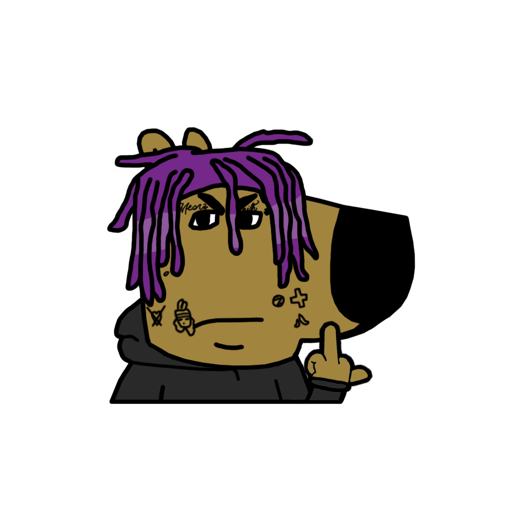 "LIL UZI" CHILL GUY WINDOW PEEKER