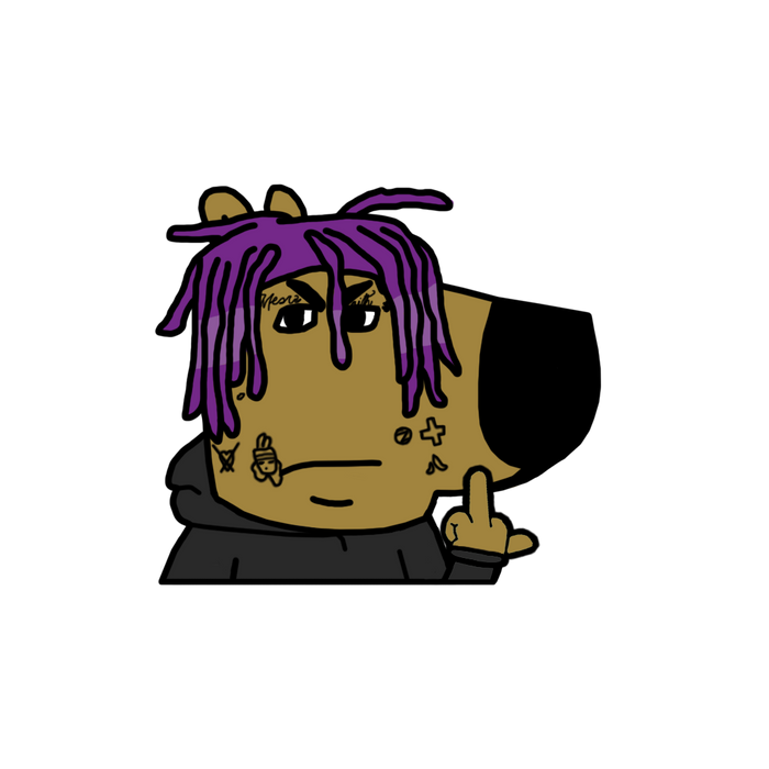 "LIL UZI" CHILL GUY WINDOW PEEKER