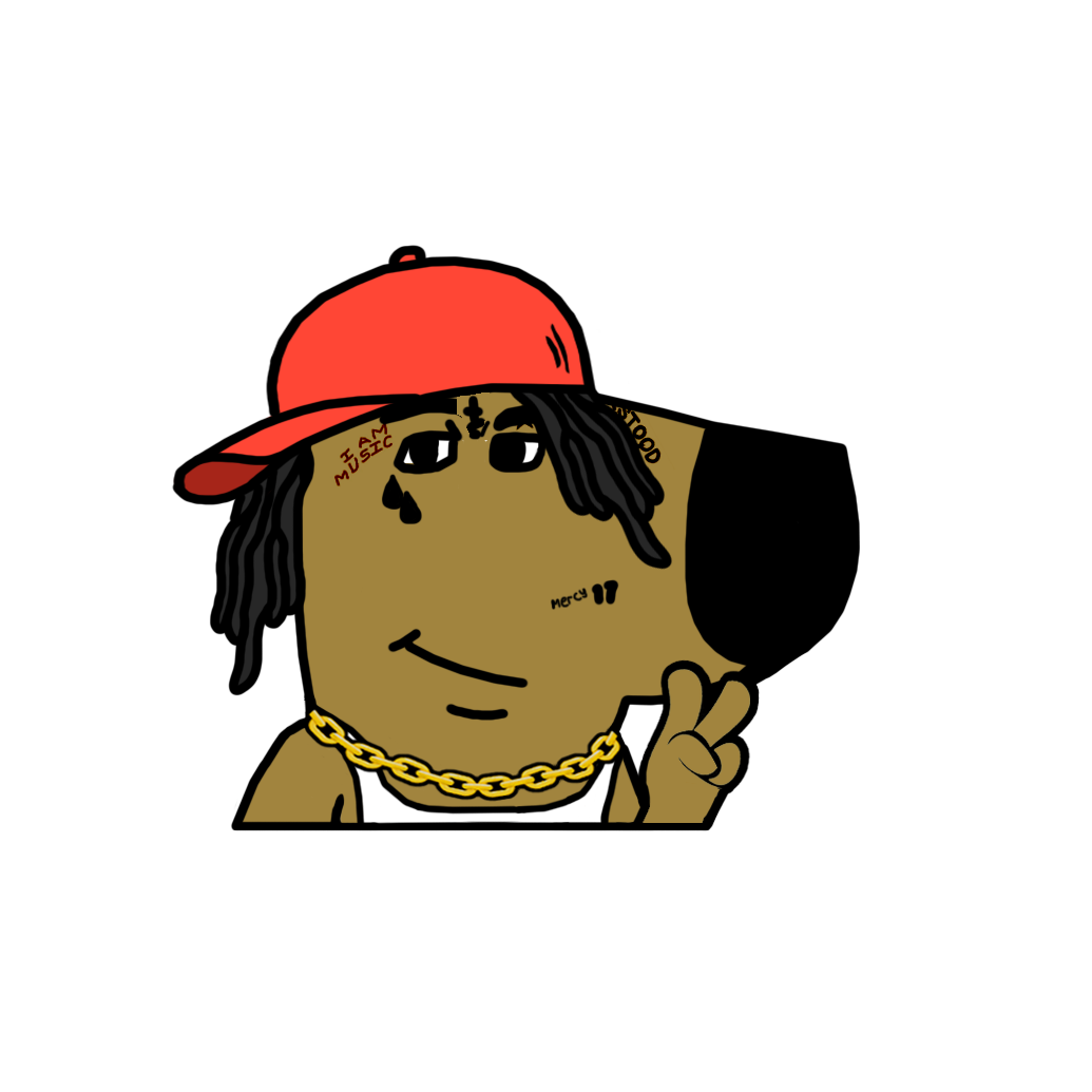 "LIL WAYNE" CHILL GUY WINDOW PEEKER
