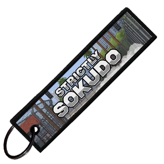 "LONG BEACH 8-BIT DRIFTERS" CUSTOM KEY TAG