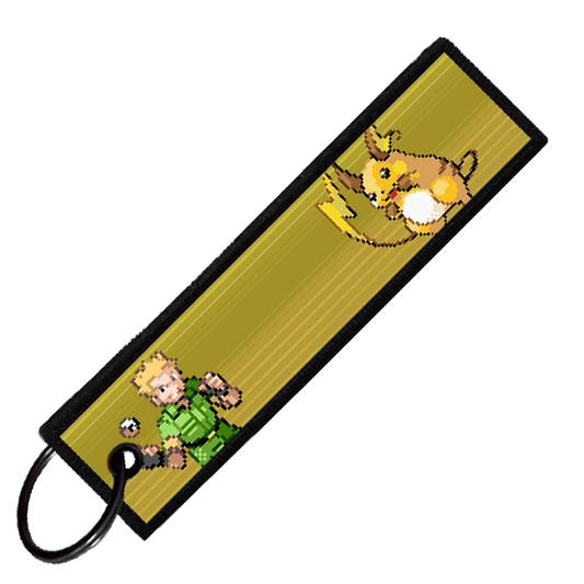 "GYM LEADER LT SURGE" CUSTOM KEY TAG