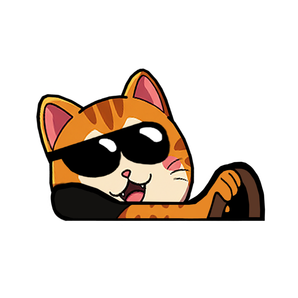 "LUCKY CAT" JAPAN CULTURE MOBBIN PEEKERS