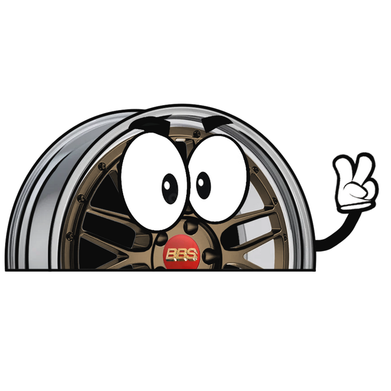 "MATTE BRONZE LM" BBS WINDOW PEEKER