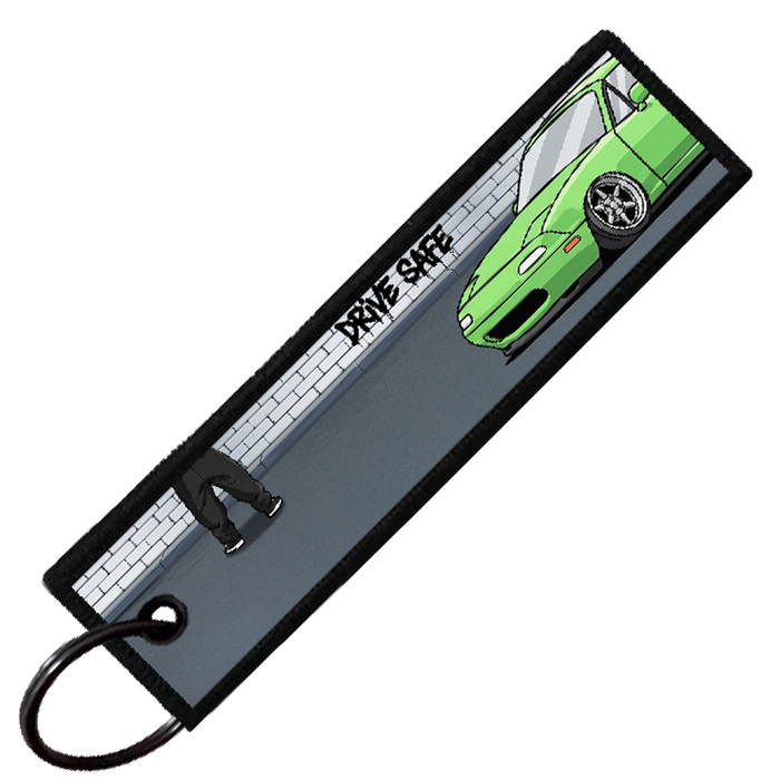 "MAZDA MIATA TAGGED" Custom Key Tag