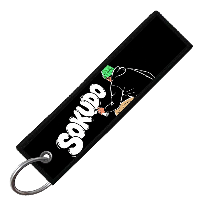 "MAZDA MIATA GRAFFITI GARAGE" Custom Key Tag
