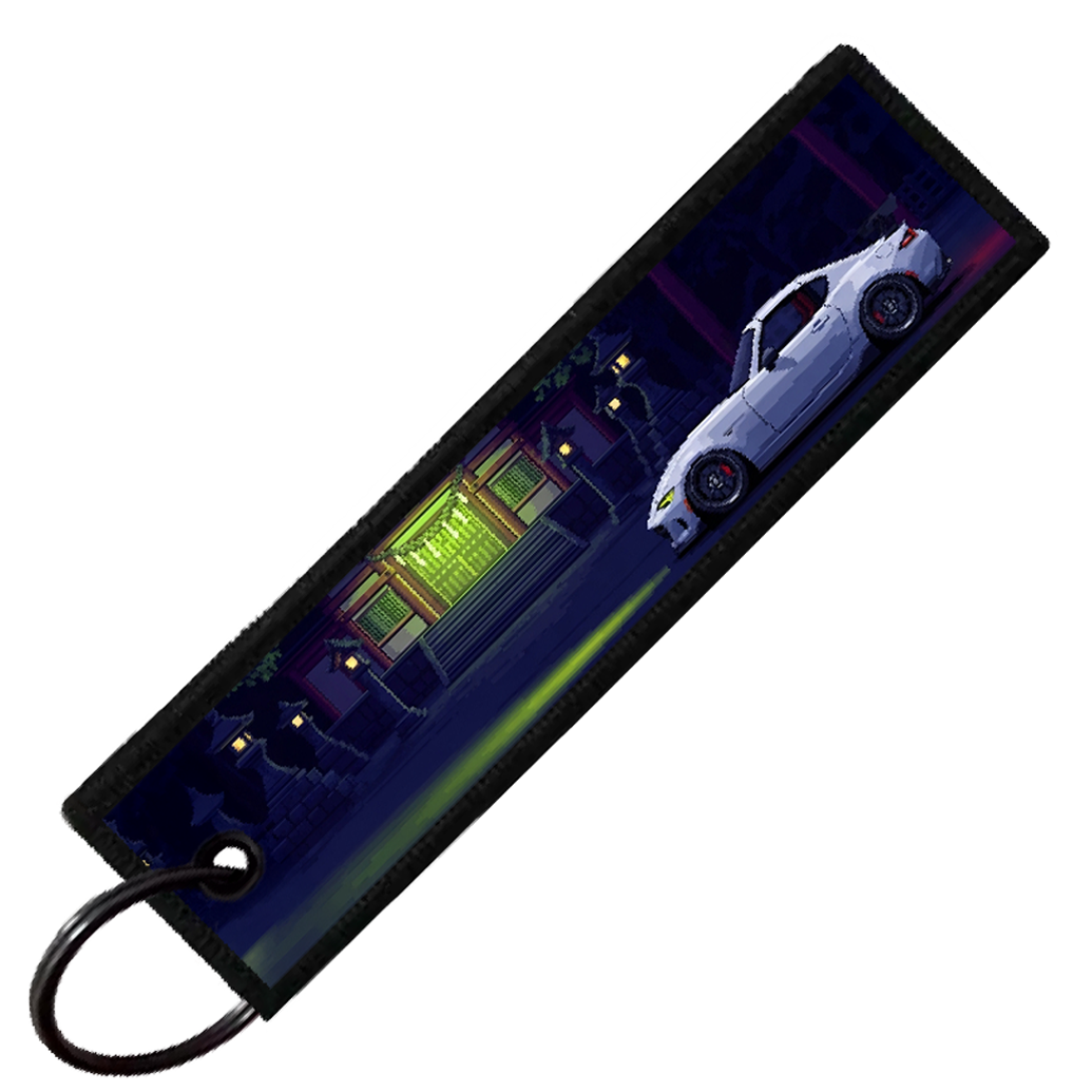 "MIATA ND PIXEL SIDE PROFILES" CUSTOM KEY TAG