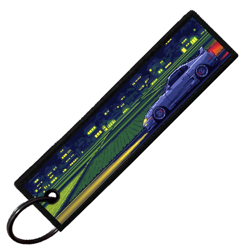 "MK4 SUPRA PIXEL SIDE PROFILES" CUSTOM KEY TAG