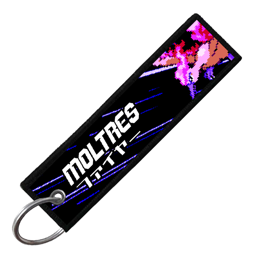 "JAPANESE MOLTRES" CUSTOM KEY TAG