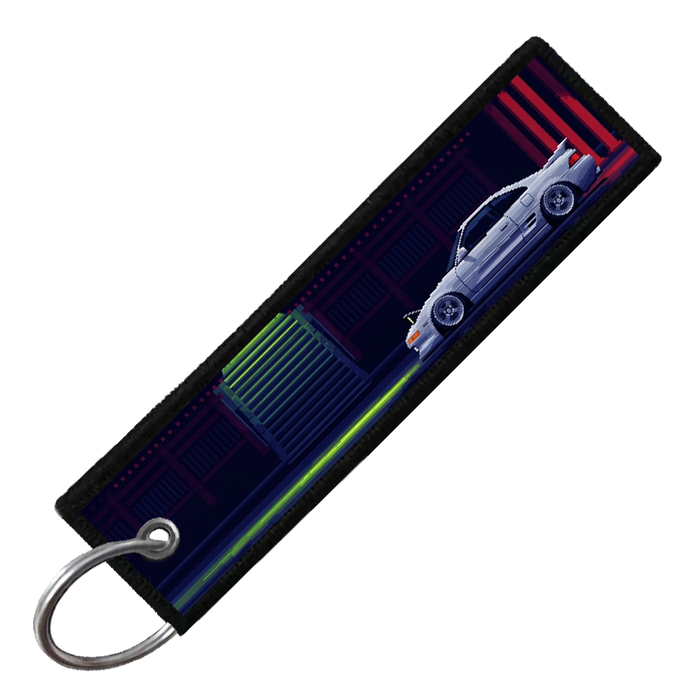 "MR2 PIXEL SIDE PROFILES" CUSTOM KEY TAG