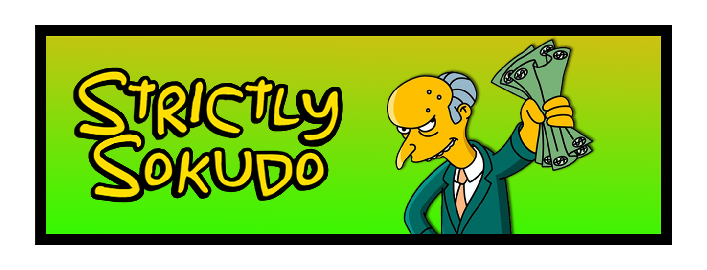 "MR. BURNS GRADIENT" SIMPSON SLAP STICKER
