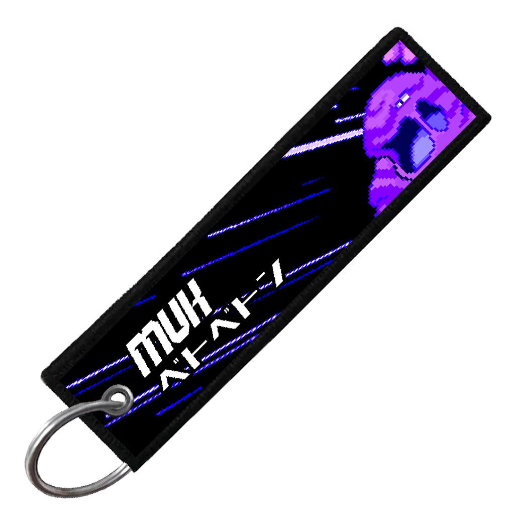 "JAPANESE MUK" CUSTOM KEY TAG