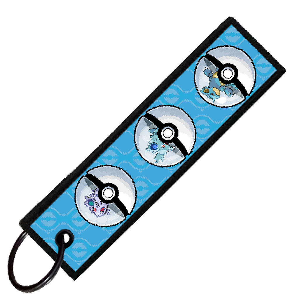 "NIDORAN (F) POKEBALL EVO" CUSTOM KEY TAG