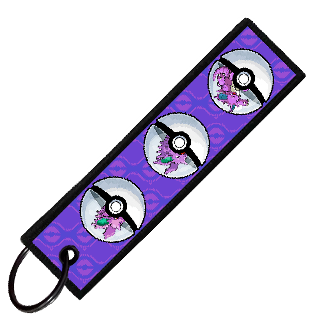 "NIDORAN (M) POKEBALL EVO" CUSTOM KEY TAG