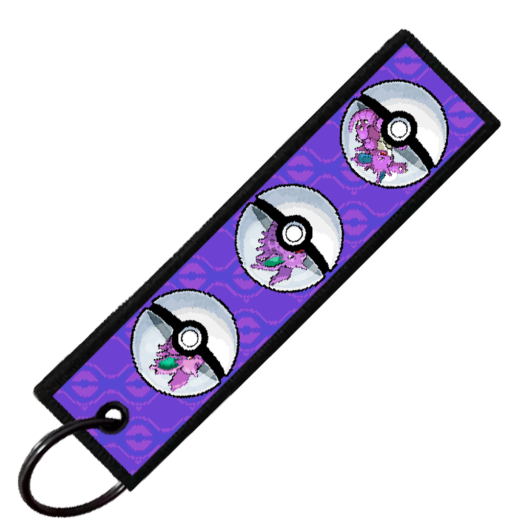 "NIDORAN (M) POKEBALL EVO" CUSTOM KEY TAG