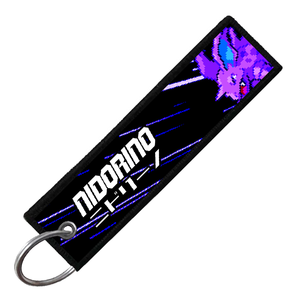 "JAPANESE NIDORINO" CUSTOM KEY TAG