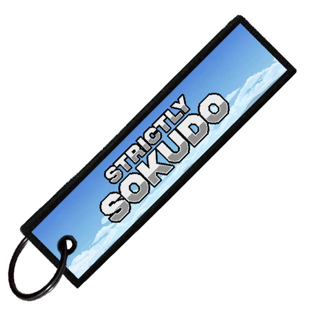"NISSAN PULSAR 8-BIT RALLY" CUSTOM KEY TAG