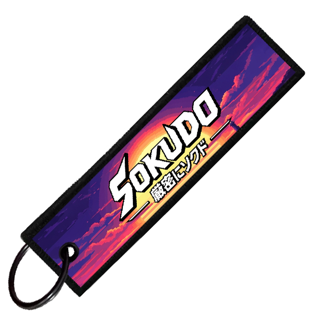 "NSX SLAMMED SUNSET" CUSTOM KEY TAG