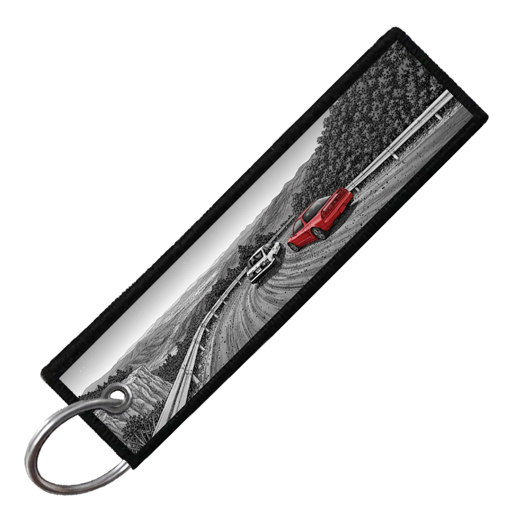 "NSX TOUGE BATTLE" CUSTOM KEY TAG