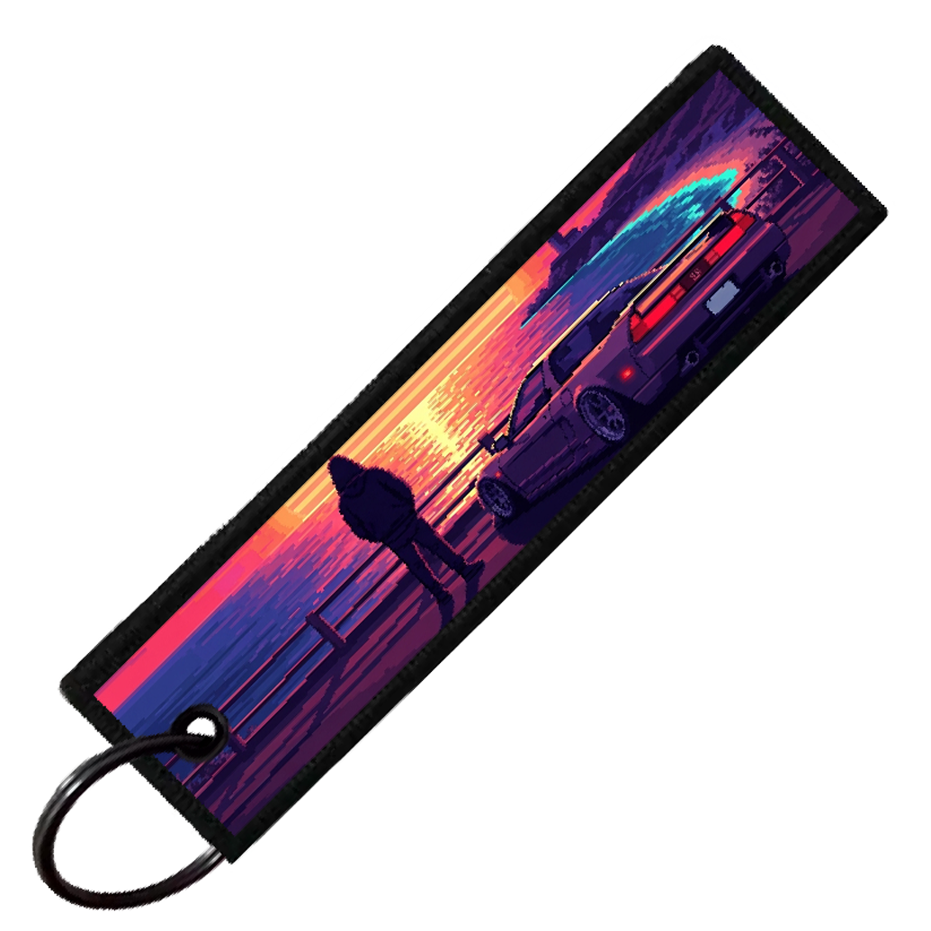 "NSX SLAMMED SUNSET" CUSTOM KEY TAG
