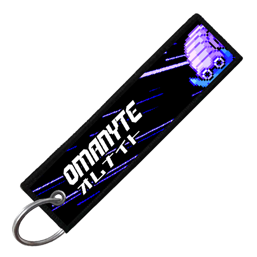 "JAPANESE OMANYTE" CUSTOM KEY TAG