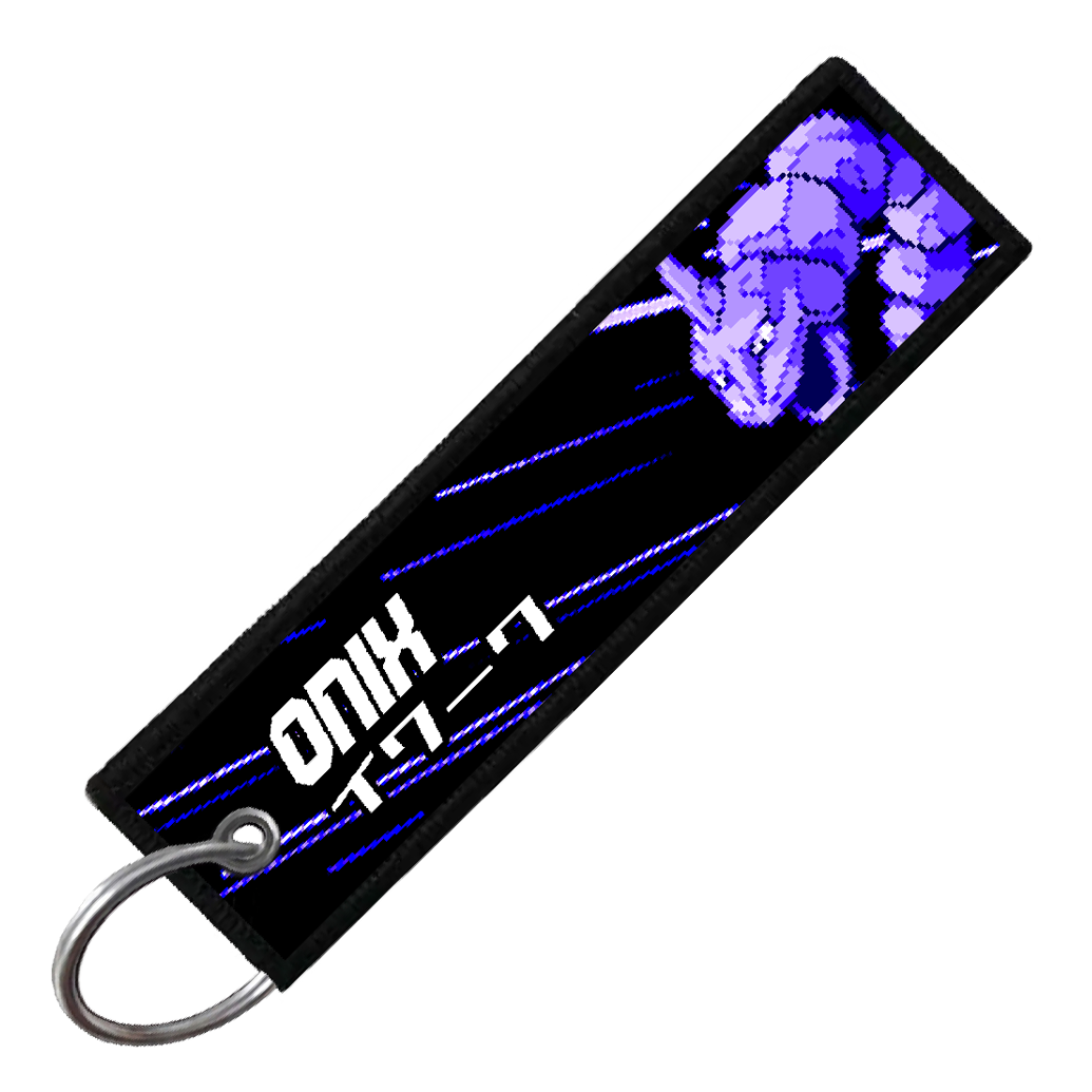 "JAPANESE ONIX" CUSTOM KEY TAG