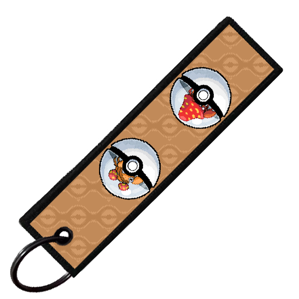 "PARAS POKEBALL EVO" CUSTOM KEY TAG
