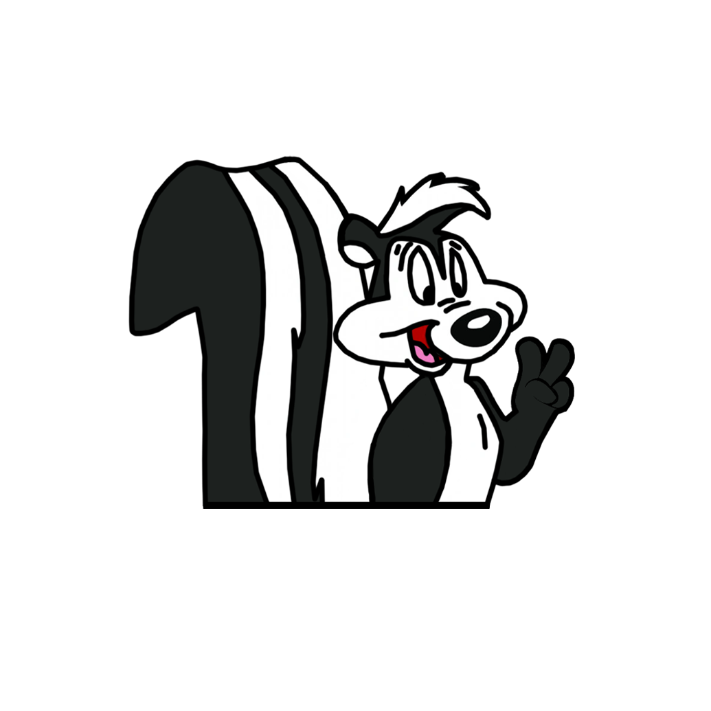 "PEPE LE PEW" LOONEY TUNES WINDOW PEEKER