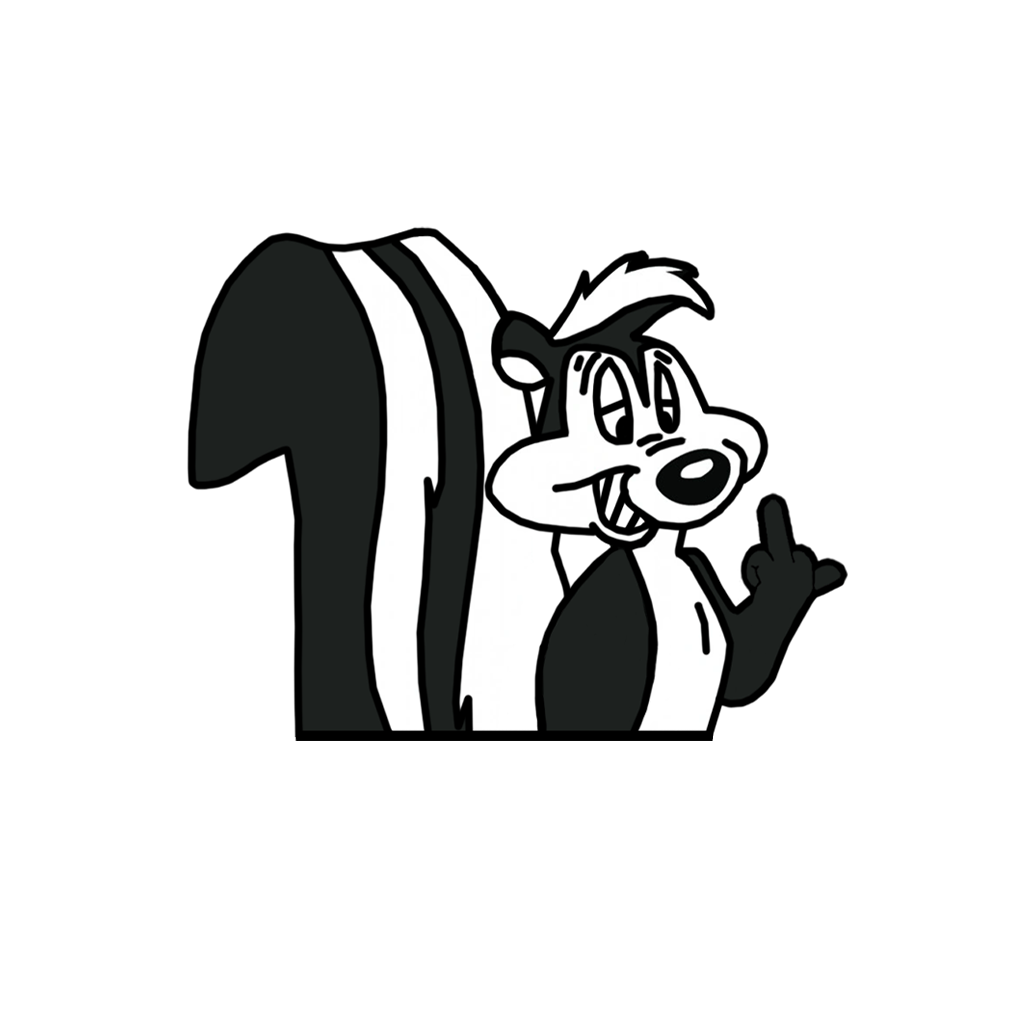 "PEPE LE PEW" LOONEY TUNES WINDOW PEEKER