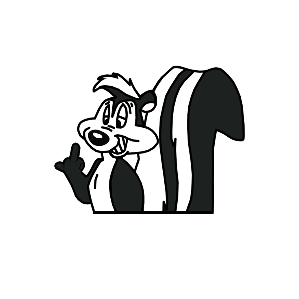 "PEPE LE PEW" LOONEY TUNES WINDOW PEEKER